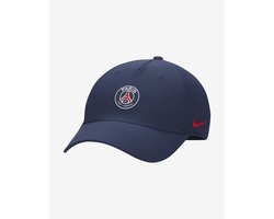 Nike Paris Saint-Germain Club Nike Football ongestructureerde - Pet - Maat S/M - Midnight Navy/University Red / Blauw Rood - Paris Saint-Germain - Lifestyle - Unisex Pet