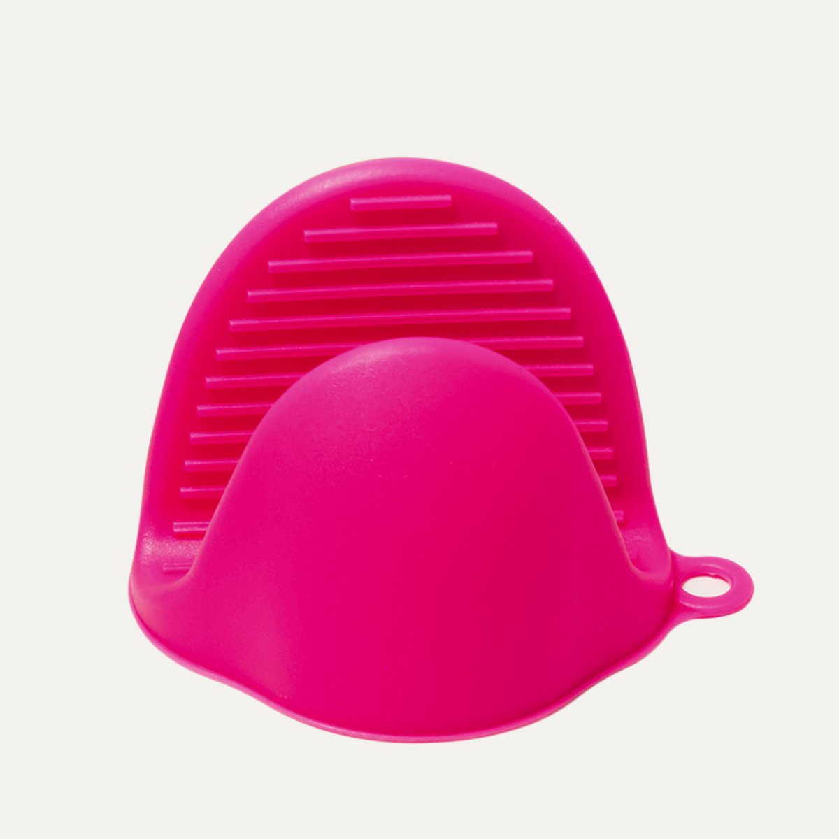 Hittebestendige handschoenen – set van twee – minimalistisch, effen kleur – bestand tegen hoge en lage temperaturen, veilig en stabiel – siliconenmateriaal, antislip en slijtvast – 10 x 8,5 x 8 cm