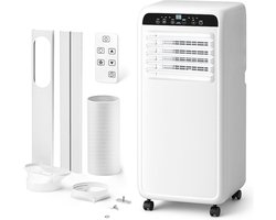 Draagbare Airco - Mobiele Unit - Ruimte Koelen - 3-in-1 Functie - Tot 28m² - Wit
