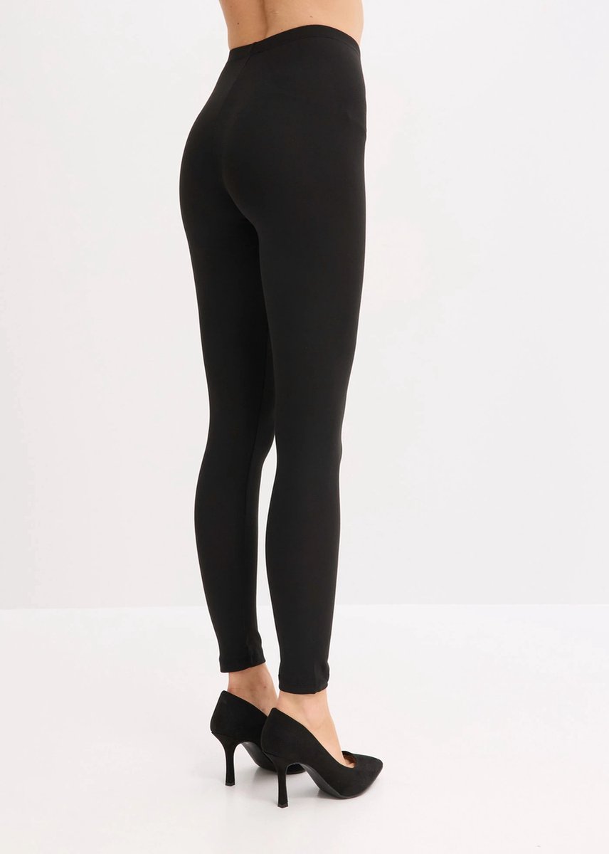 Luxueuze Dames Legging| Luxe Legging | Zwart - S