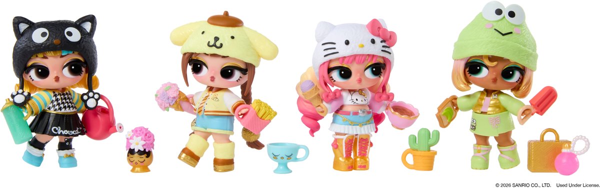 L.O.L. Surprise! Loves Hello Kitty and Friends Bigger Surprise - 4 minipoppen en 55+ verrassingen - Vanaf 4 jaar — cadeau in Spellen & Speelgoed - foto 2
