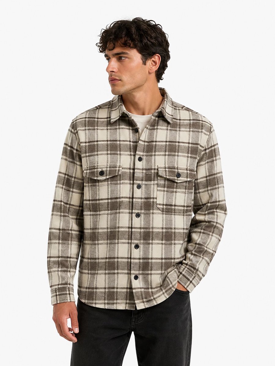 ONSESKE CHECKED OVERSHIRT NOOS