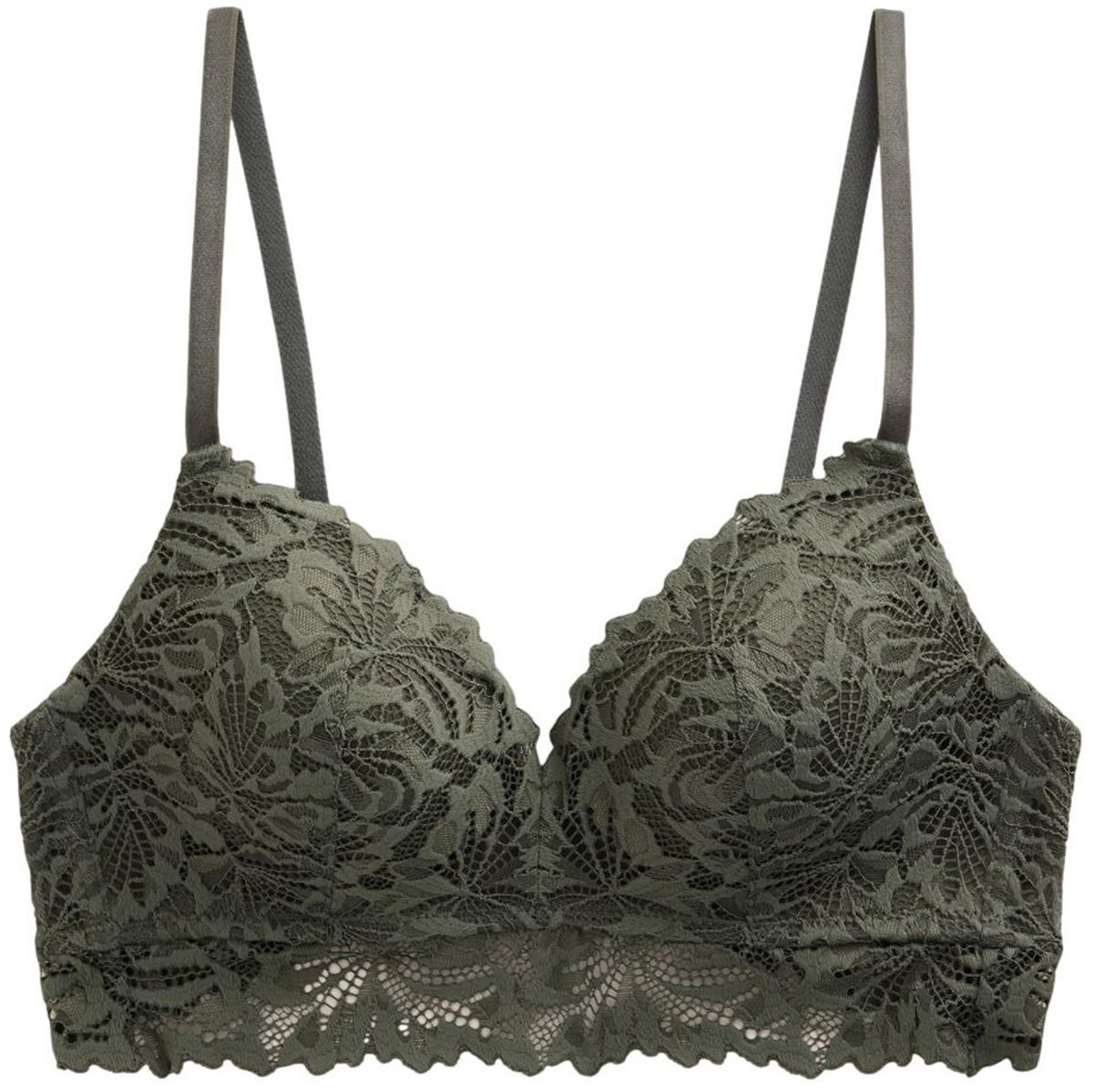 Next Dames - Kanten Ultimate Comfort beha zonder vulling - Groen Green