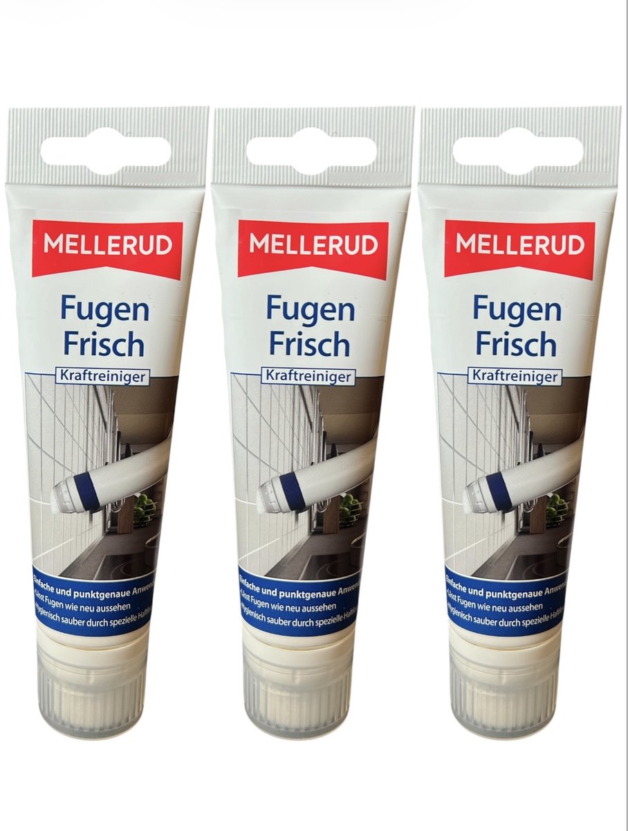 3 Stuks Mellerud Voegen Krachtige Reiniger 75ml