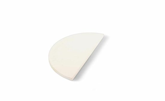 Big Green Egg - Half moon - Conveggtor Steen - Baking - Pizza - Stone - Medium - 30,5cm x 15,5cm x 1,5cm van Big Green Egg — afbeelding 4