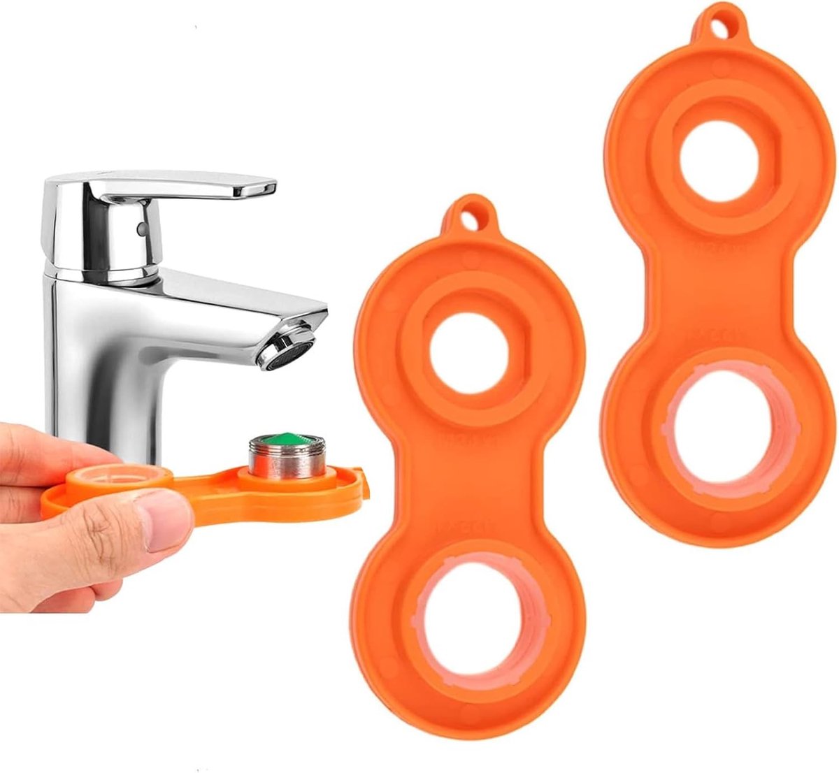 Universele Ontkalkingsset met 2 Stuks, Tapzeef Inzet en Filter Gereedschap voor Efficiënte Waterbehandeling