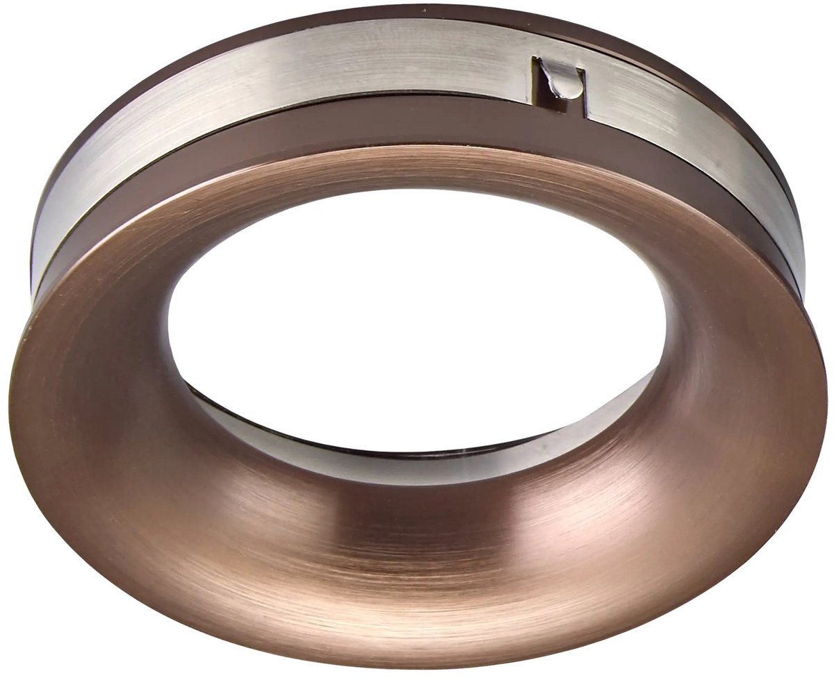 Zoom/Zolan III insert taboo bronze - vervangbare aluminium spotmodule voor Zoom/Zolan-systeem, lichtbron niet inbegrepen