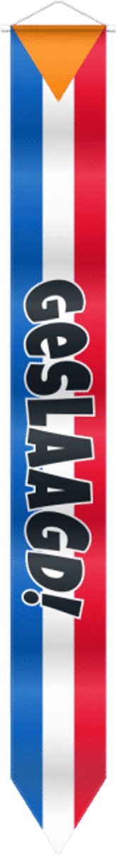 Wimpel - Geslaagd rwb