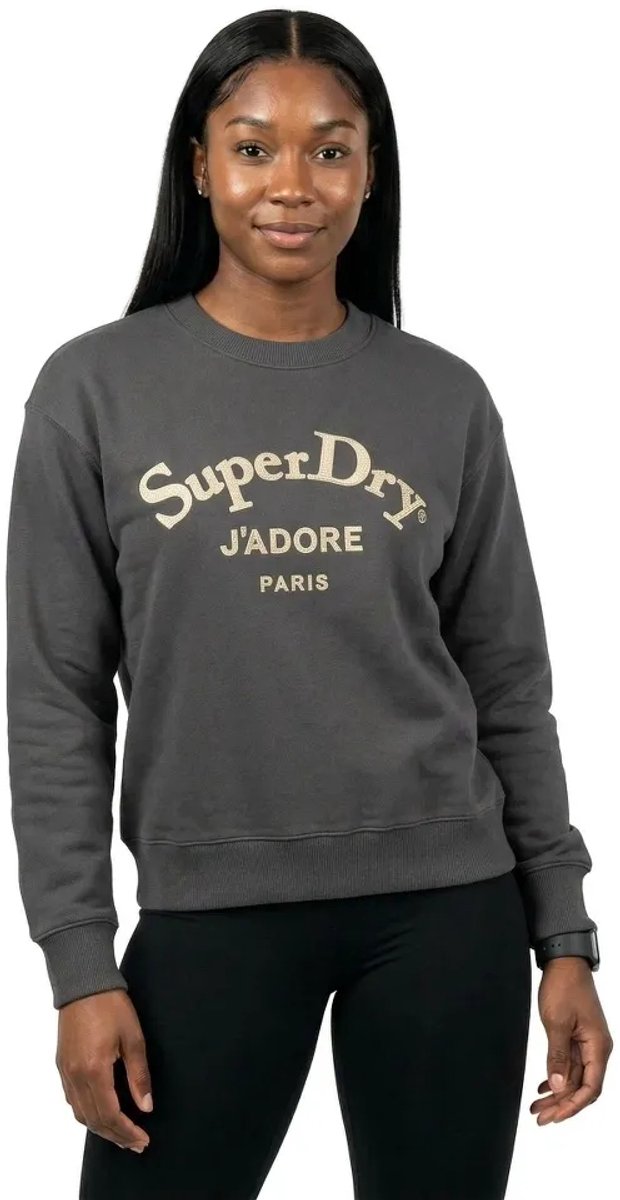 Superdry - Brand Mark Losse Crew Sweatshirt - Dames - Truien