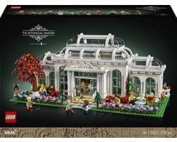 LEGO® Ideas De botanische tuin, cadeau met natuurthema voor liefhebbers van tuinieren en bloemen, decoratief displaymodel voor volwassenen, inclusief 12 minifiguren 21353