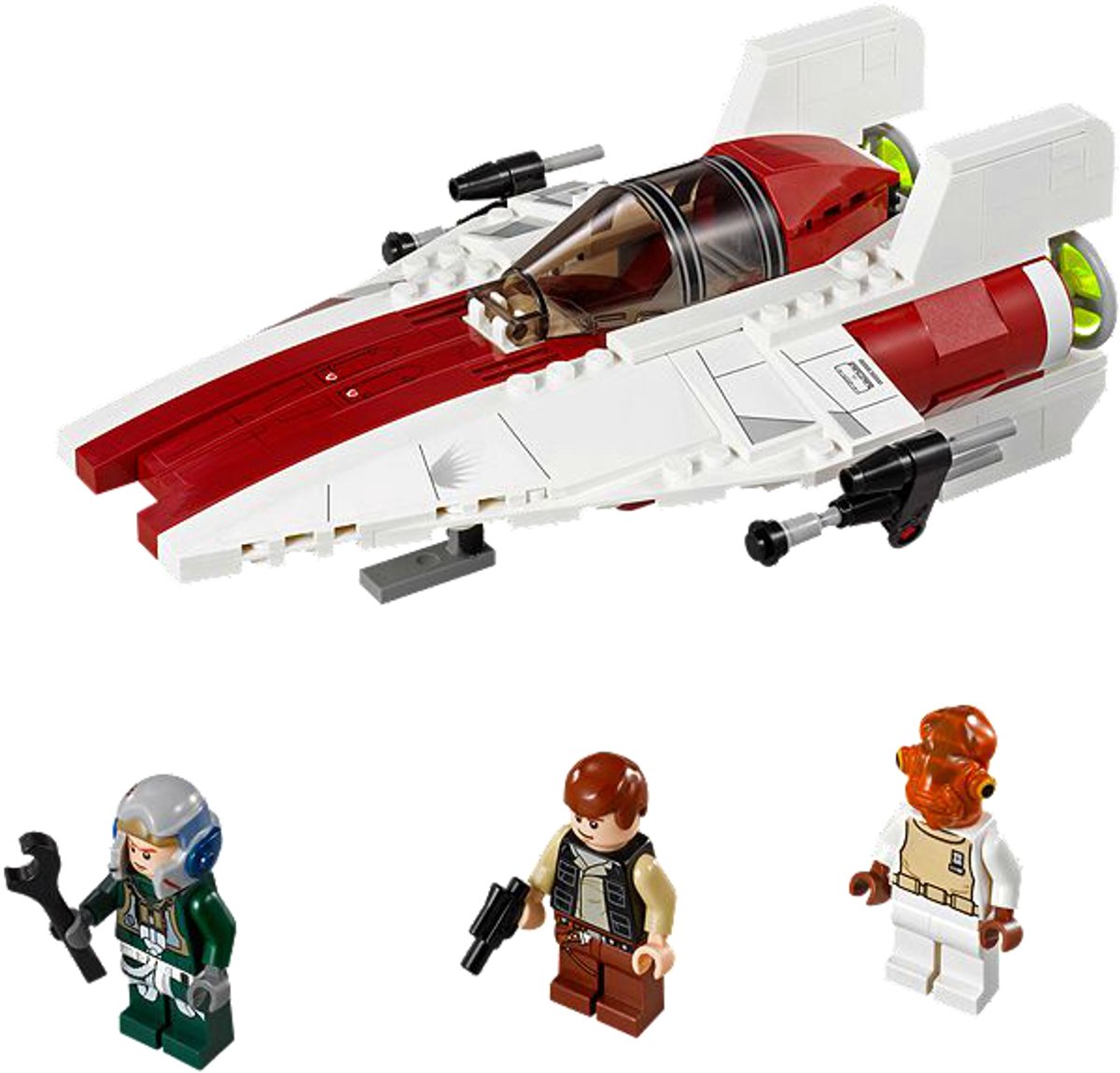LEGO Star Wars A-wing Starfighter, Bouwpakket, 7 jaar, 177 stuk(s) — cadeau in Spellen & Speelgoed - foto 4