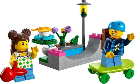 LEGO City Kids' Playground 30588, Bouwpakket, 5 jaar, Kunststof, 51 stuk(s)