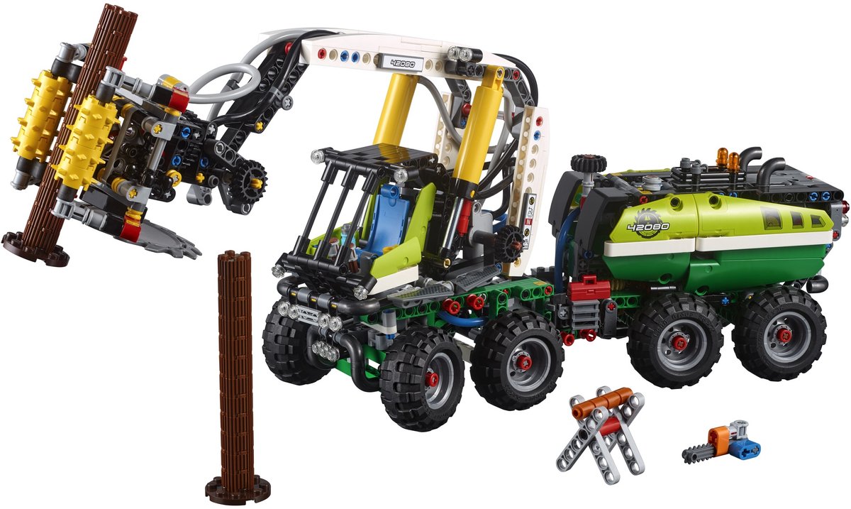 LEGO Technic Bosbouwmachine 42080
