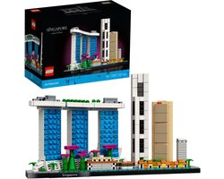 LEGO 21057 Architecture Singapore Skyline Bouwpakket voor Volwassenen