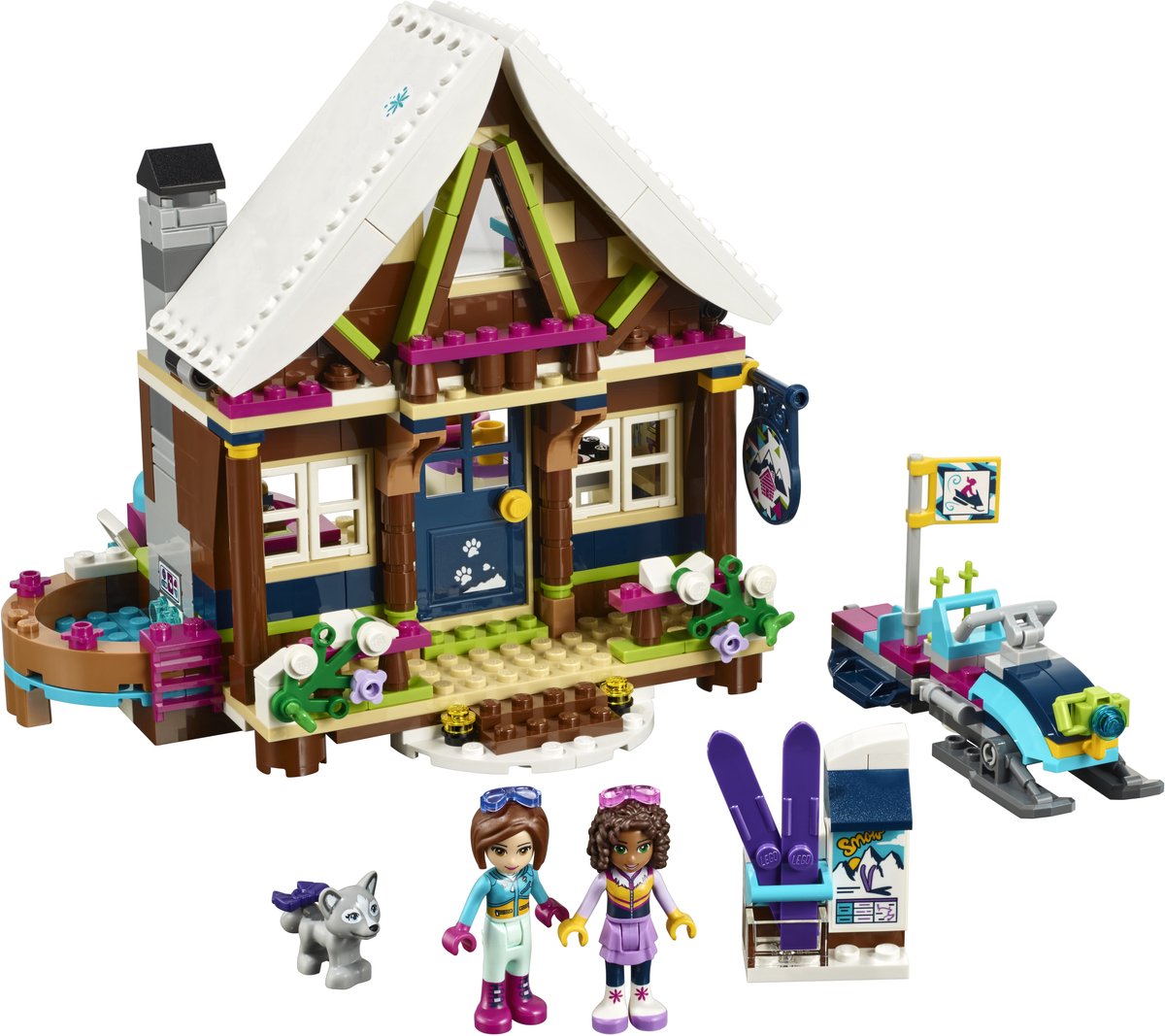 Wintersport chalet — afbeelding 4