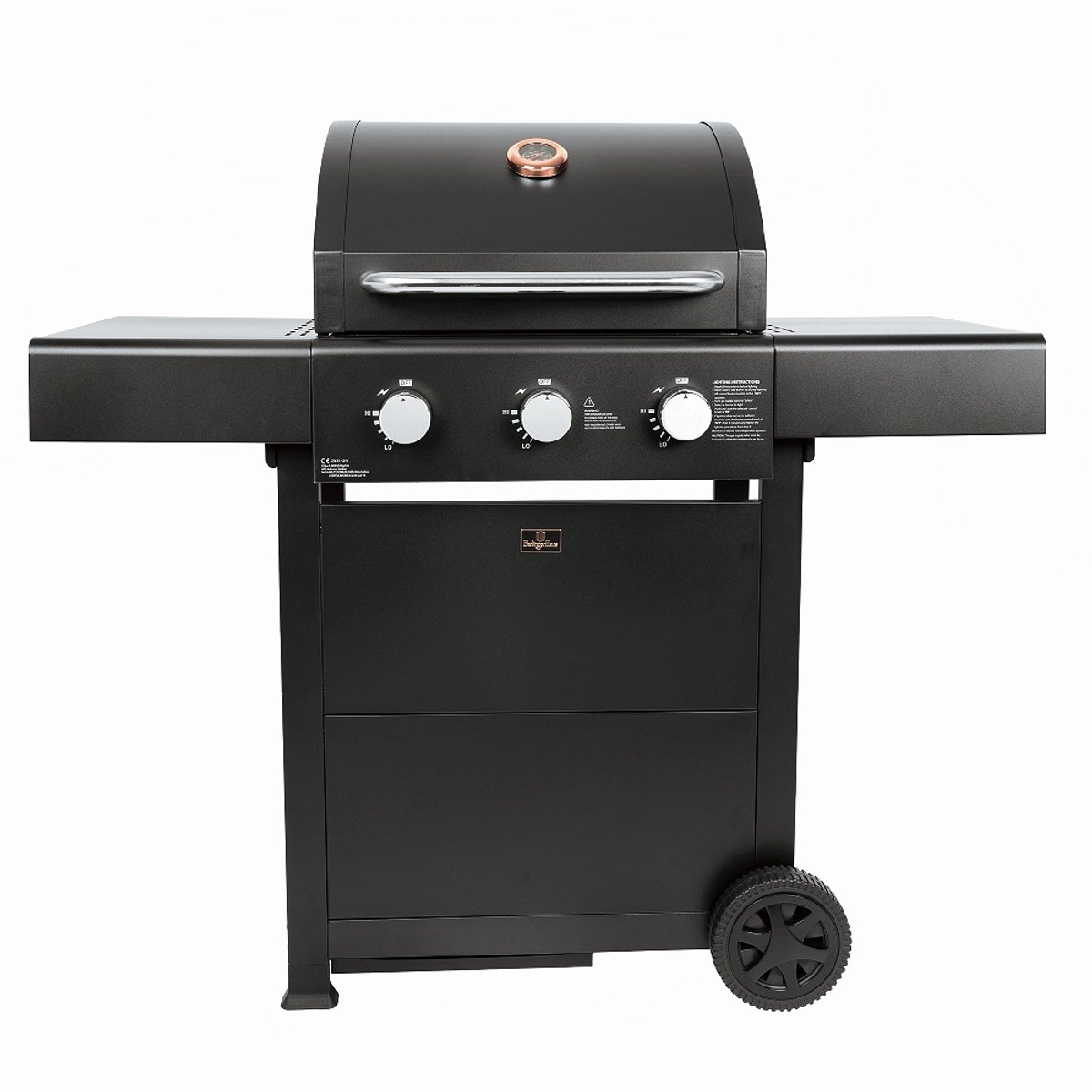 Outdoor-gasbarbecue met 3 branders