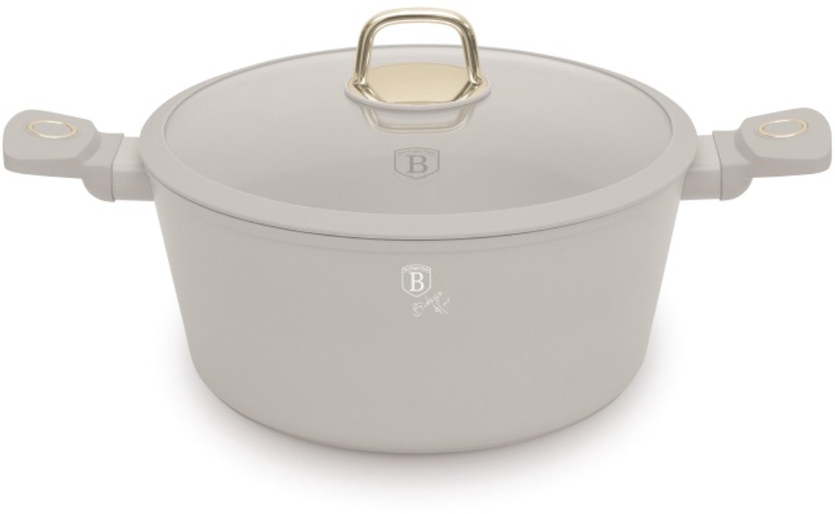 Kookpan met titaniumcoating en deksel, 28 cm, Sahara Collection