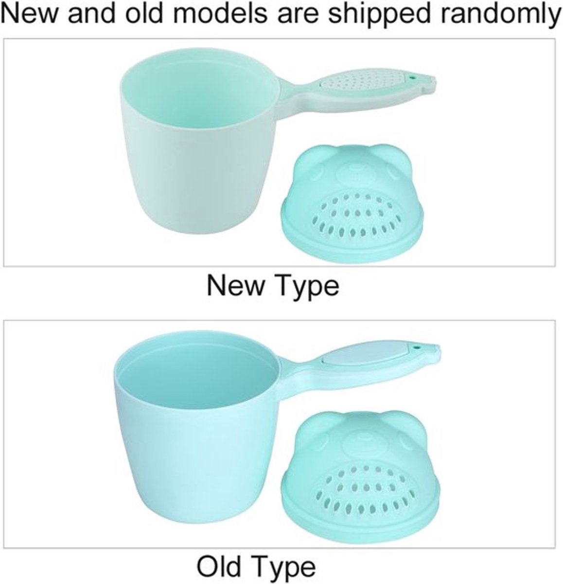 SPHProducts - Badspoelbeker - Babybadspoeler - Leuk en functioneel - Groen