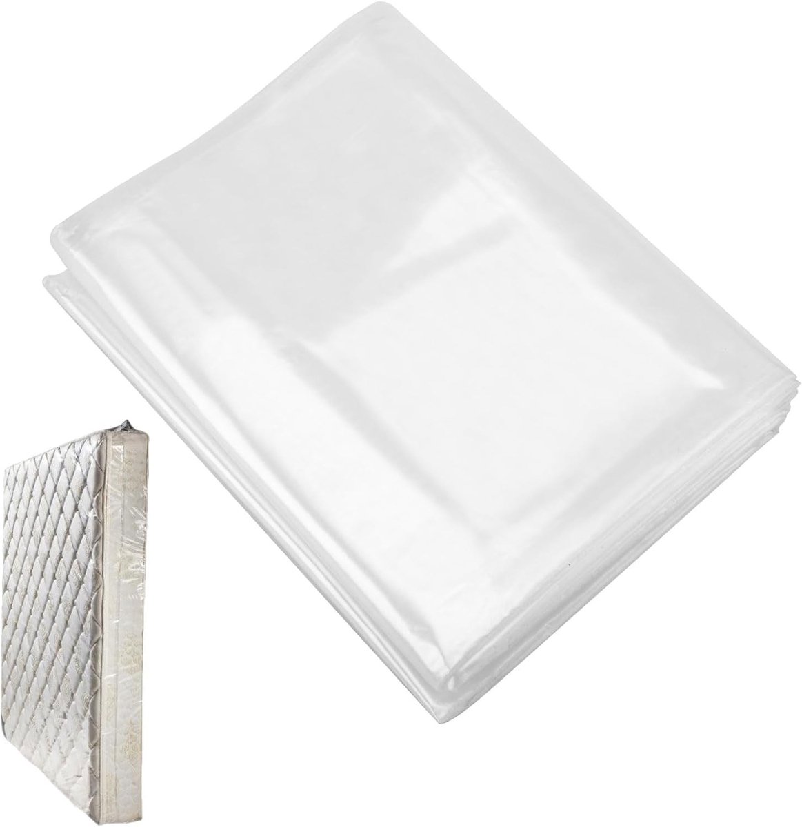 Waterdichte Matrasbeschermer 240x150cm, Ideaal voor Verhuizen en Opslag, Bescherming tegen Vlekken en Allergieën