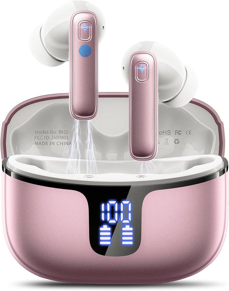 Drsaec Draadloze Bluetooth, diepe bas, Ultra lange afspeeltijd - ShopVlot