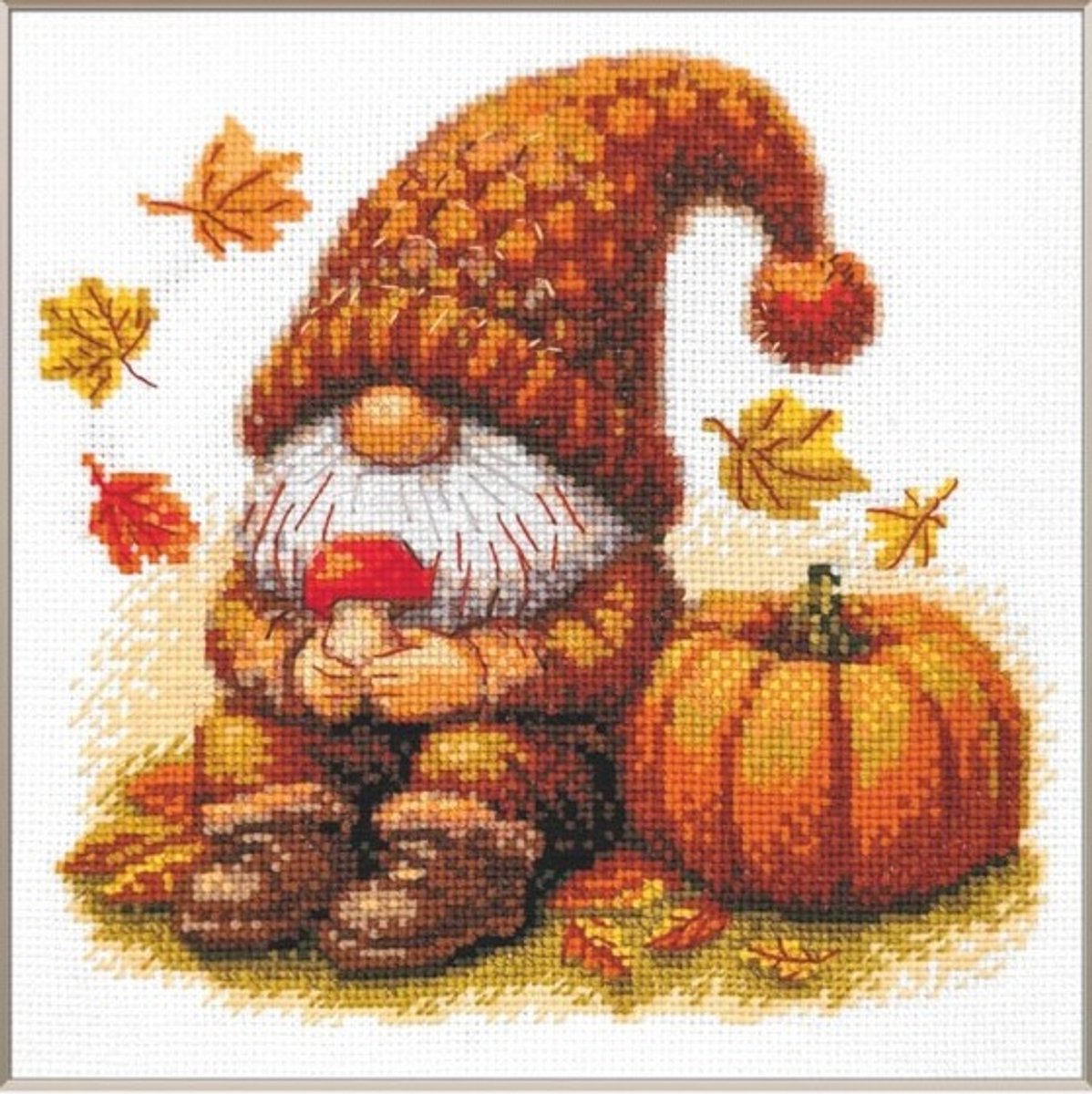 Borduurpakket Harvest Gnome - Oogst Gnoom - Aine - A1044