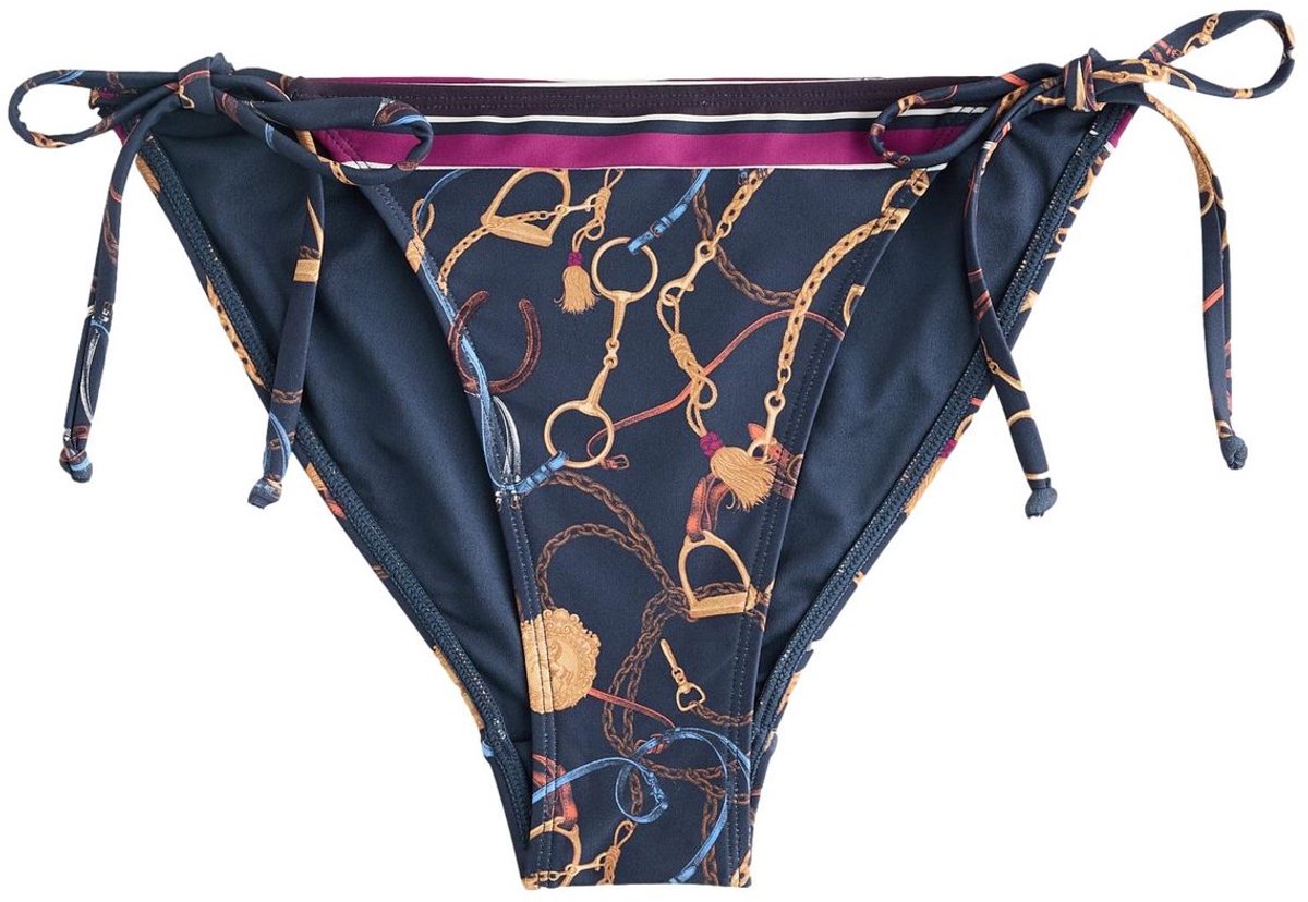 Next - Dames - Bikinislip met strik opzij - Blauw