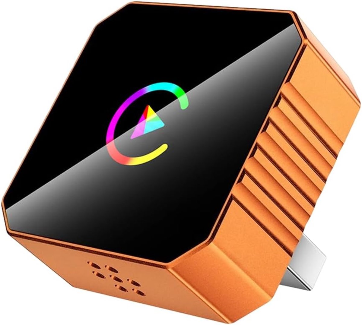 AI Box geschikt voor Android AUTO 2in1 Draadloze Carplay Adapter WiFi & Bluetooth 5.0 + Spraakbesturing Bedraad Naar Draadloos