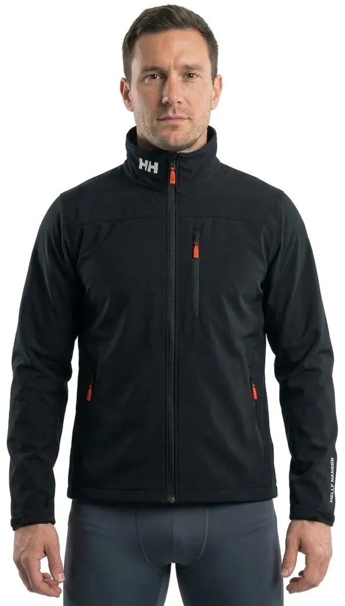 Helly Hansen Crew Jas Zwart S Man