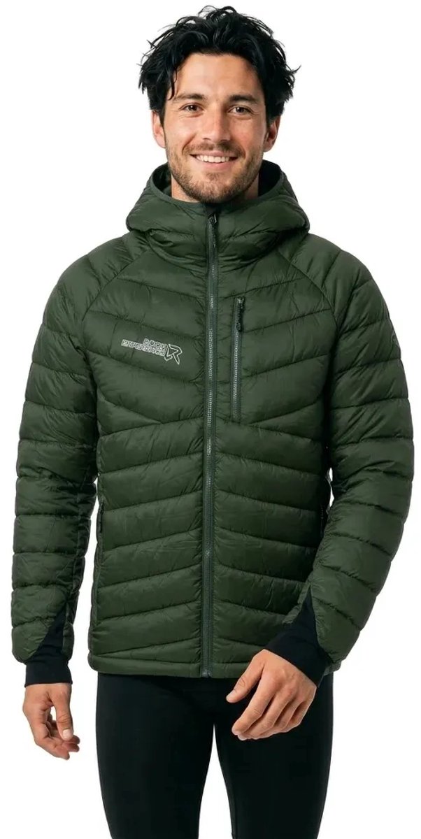 Rock Experience COSMIC PADDED Heren Outdoorjas Groen S - Donsjas