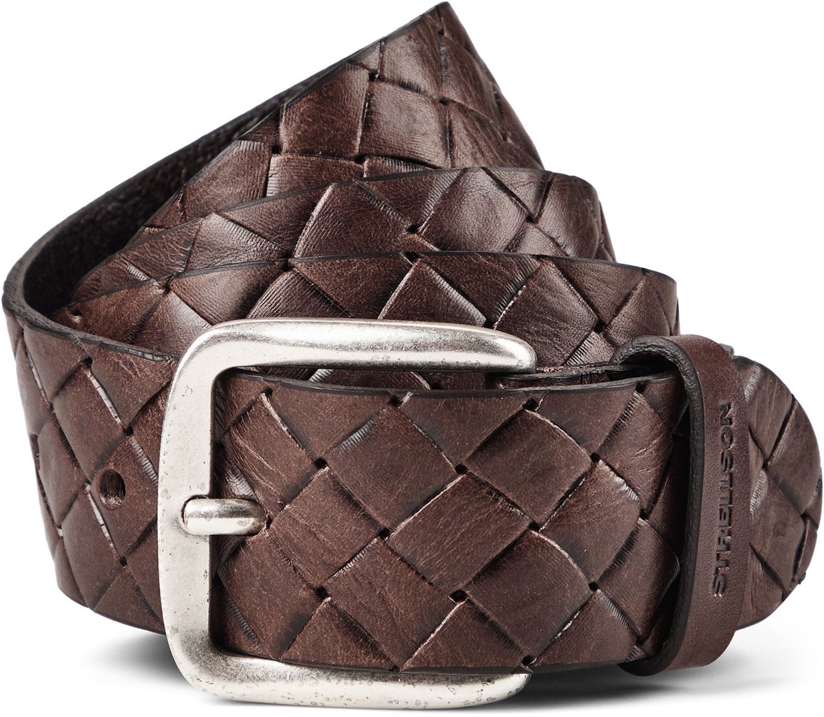 Strellson Riem Leder - Jongens - 105 cm - d'brown
