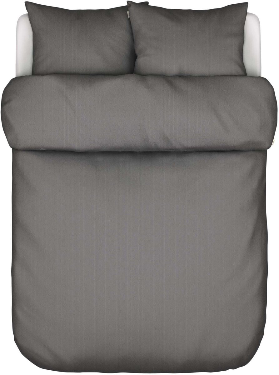Marc O'Polo Senja Dekbedovertrek Antraciet - Lits-Jumeaux XL – 260x200/220 cm