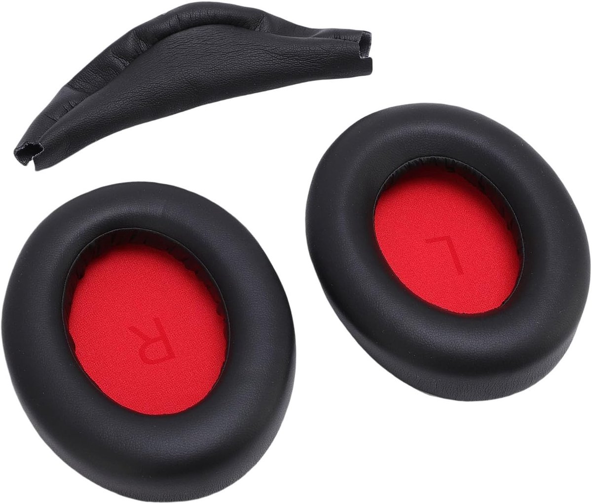 Draadloze Hoofdtelefoon Earpad en Hoofdband Kussen Set, Comfortabele Vervangingen voor Oorkussens en Hoofdband, Ideaal voor Geluidskwaliteit en Langdurig Gebruik