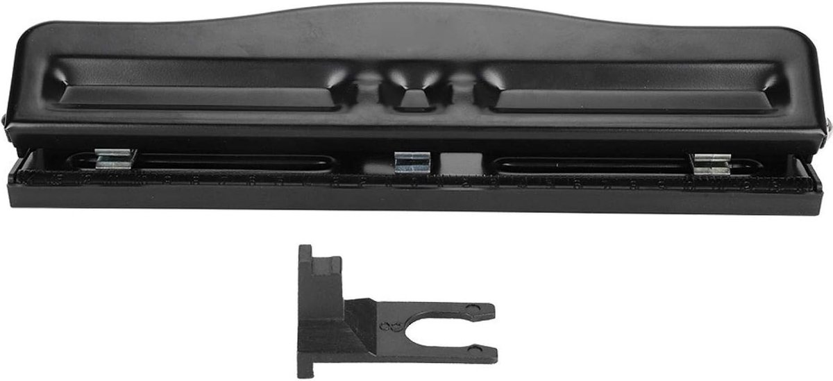 Verstelbare 3-Holes Paper Hole Punch voor 10 Bladen - Handmatige Papier Snijder voor Thuis en Kantoor Gebruik
