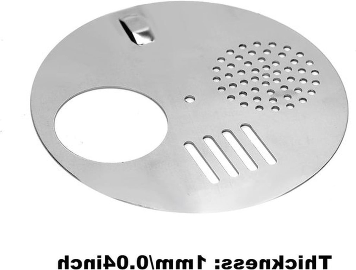 10 Stuks RVS Bijenkorf Disc Gates - 125mm Ventilatie Deuren voor Bijenkorf, Bescherming en Toegang voor Bijen