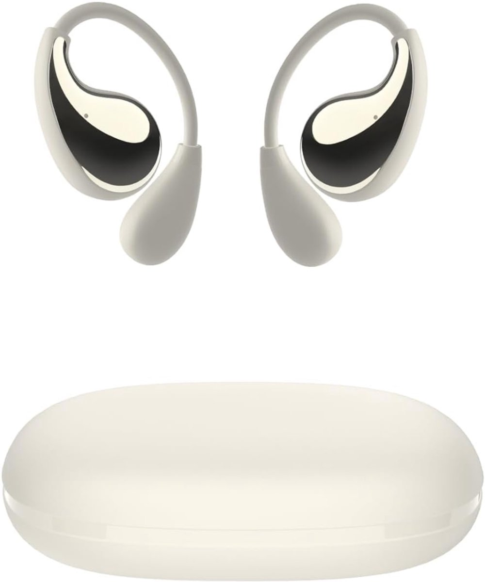 SNJY® Bone Conduction Headphone - Sporthoofdtelefoon Draadloos - Sport Oordopjes - Hardloop Oortjes - Woestijn