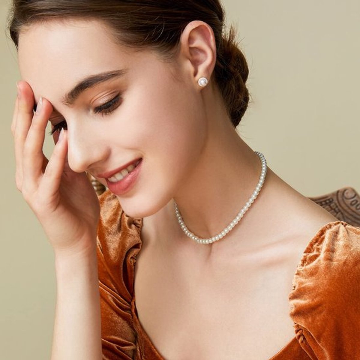 SPHProducts - Jaren 20 Halsketting - Imitatieparels - Elegante Retrostijl - Choker