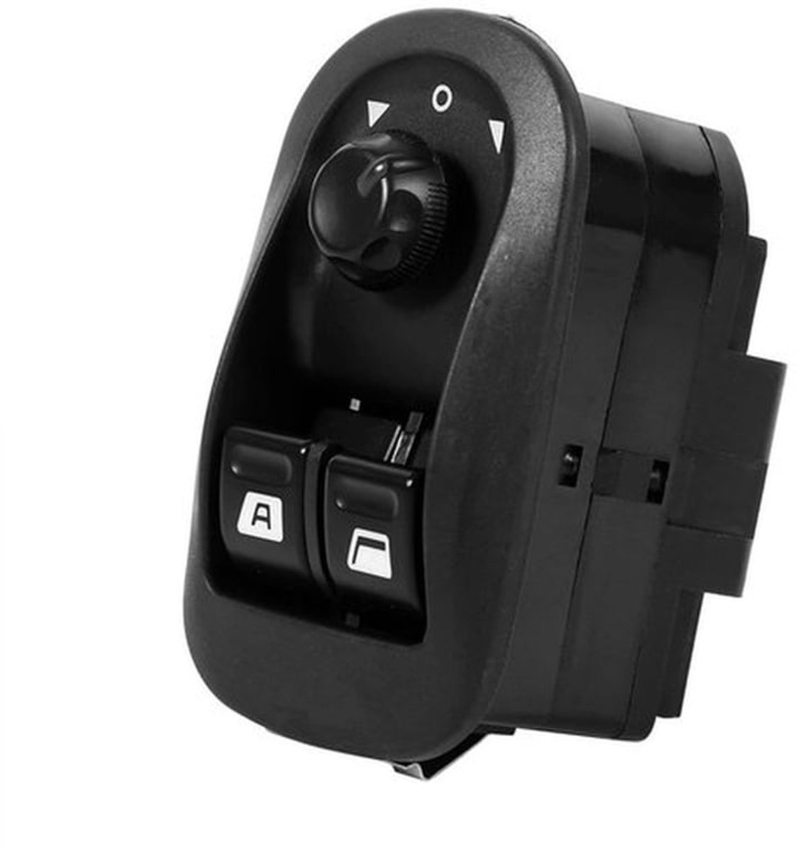 - 206 venster schakelaar - Elektrische Raamheffer Knop - Professionele controle - Zwart - Geschikt voor 206 Hatchback - Voor Cabriolet en S...