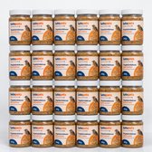 Lutopets Vogelpindakaas Bosvruchten - 24 x 350 g - Pindakaas voor Vogels - Aanvullend Diervoeder voor Buitenvogels - Met Lijsterbessen