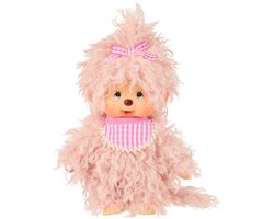 Monchhichi - Fluff Pink Girl - 20cm