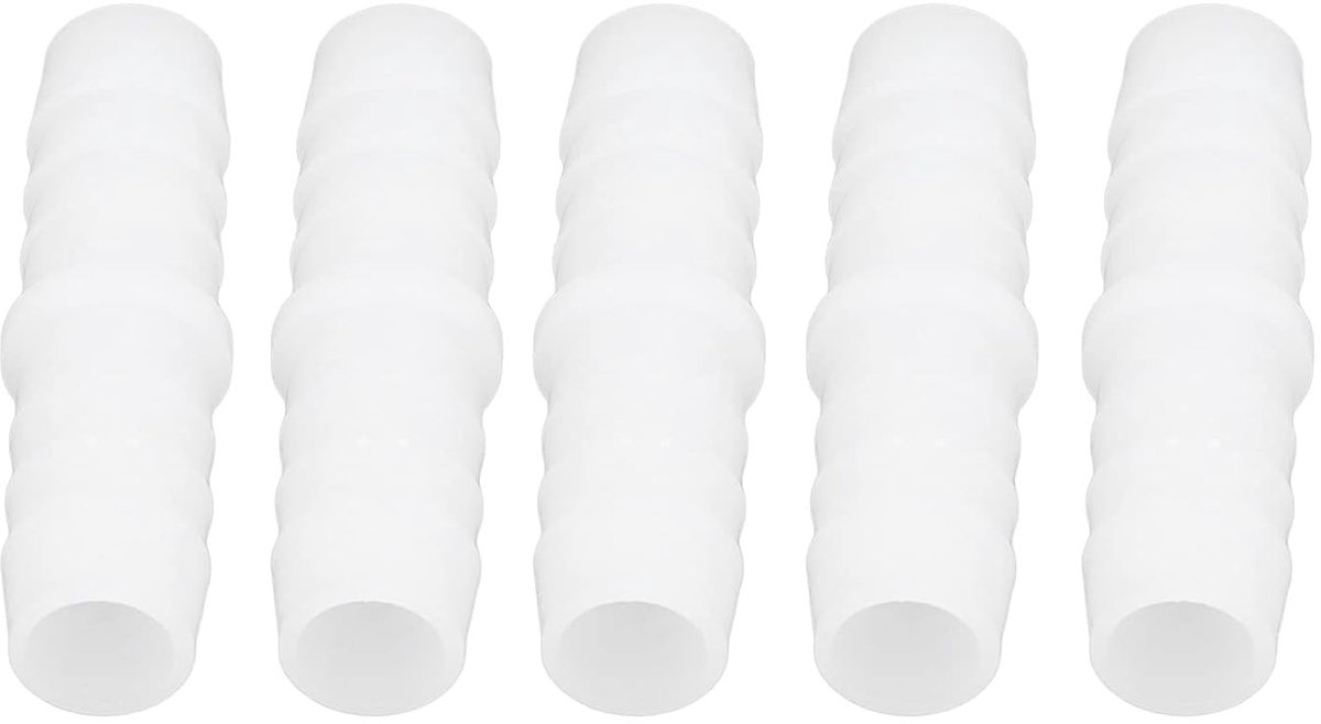 Plastic Slangmontage Fitting Set - 10 Stuks Barbed Wire Splitter en Mender Adapter voor Slangen van 14-14mm, Perfect voor Tuin en Irrigatie