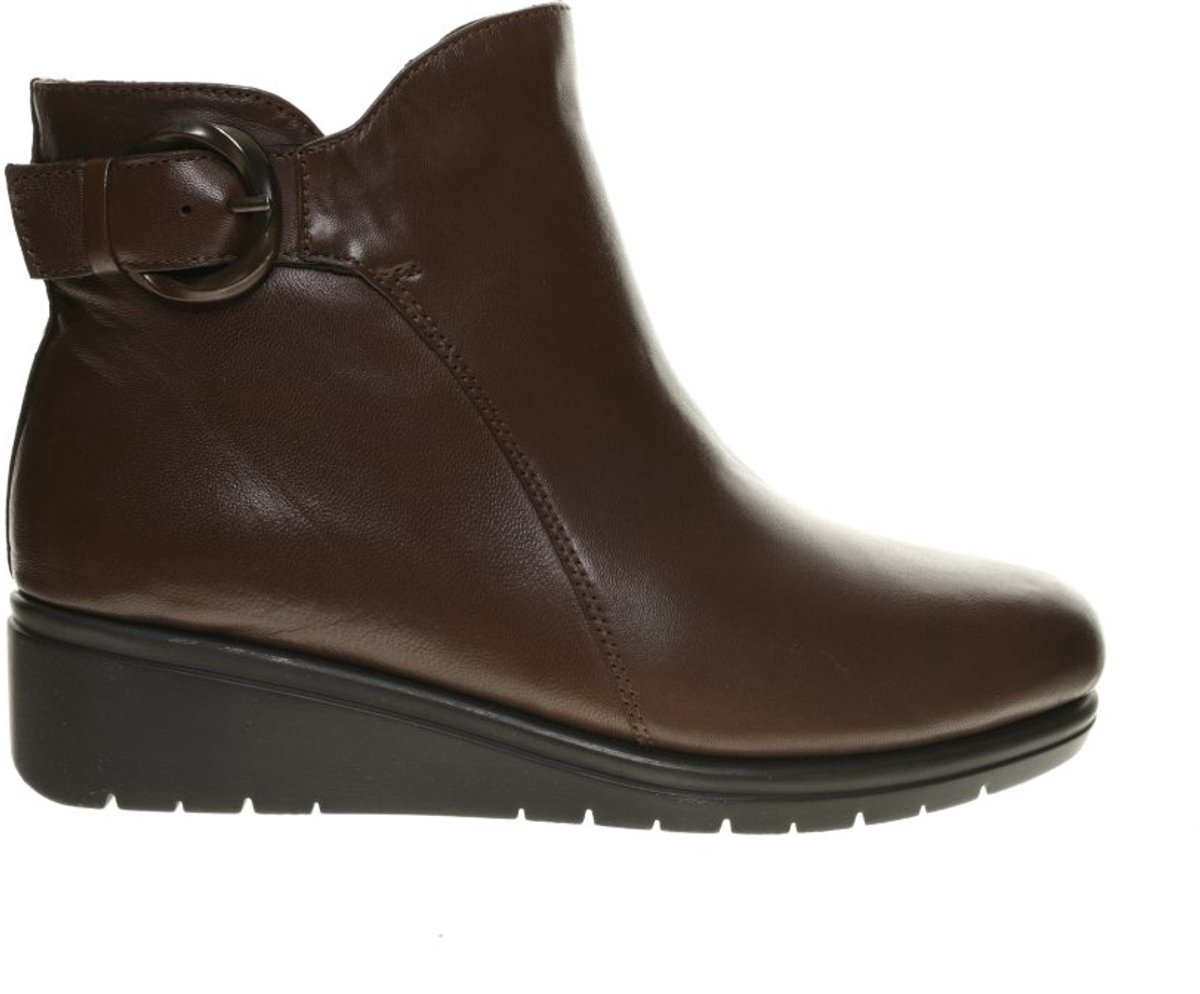 Hush Puppies Comfort Bottines Bruin Leder maat 38