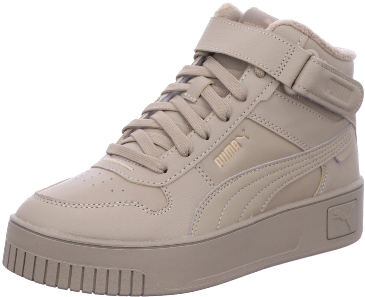 Puma dames veterschoenen Beige