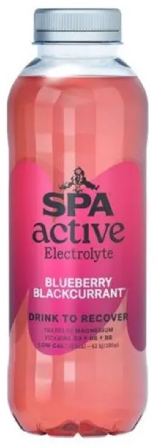 Spa Active Blueberry Blackcurrent Fles - 6x 500 ml