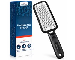 Christian Deluxe® Professionele Eeltverwijderaar - Eeltvijl - Voetvijl - Eeltrasp