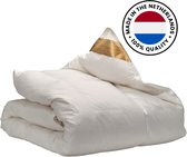 Ten Cate 100% Ganzendonzen 4-Seizoenen Dekbed - 240x200 cm - Luxe Ganzendons - Ademend - Vochtregulerend