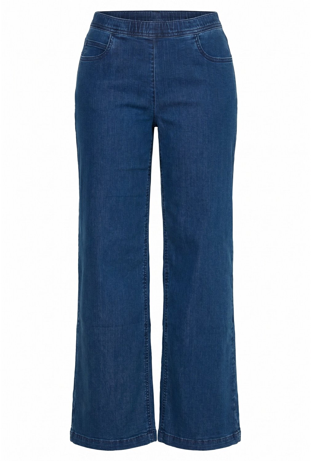 Ulla Popken - Dames - Marlene jeans Mary - Donkerblauw denim - Maat 42