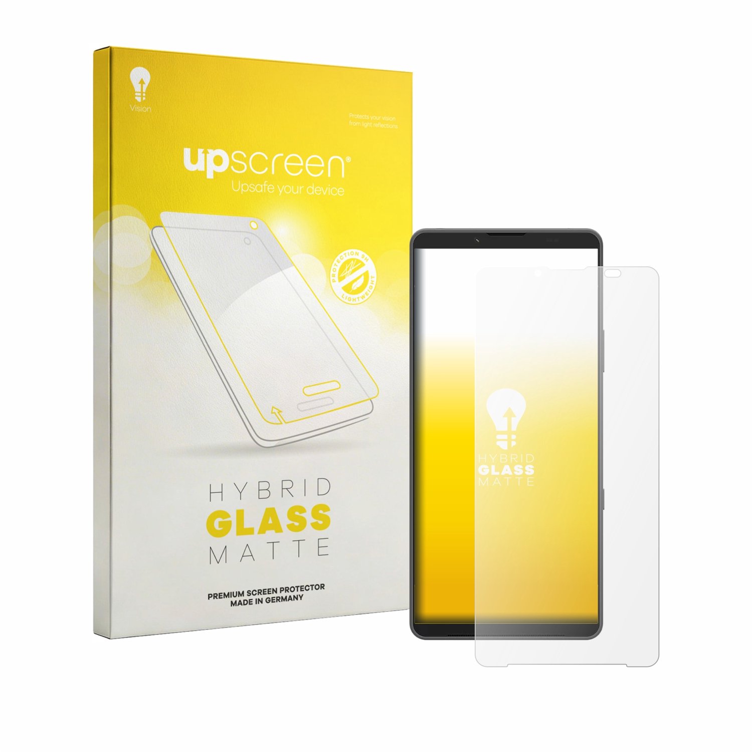 upscreen - Screenprotector voor Sony Xperia 10 VIII - Folie Beschermfolie Beschermglas matte