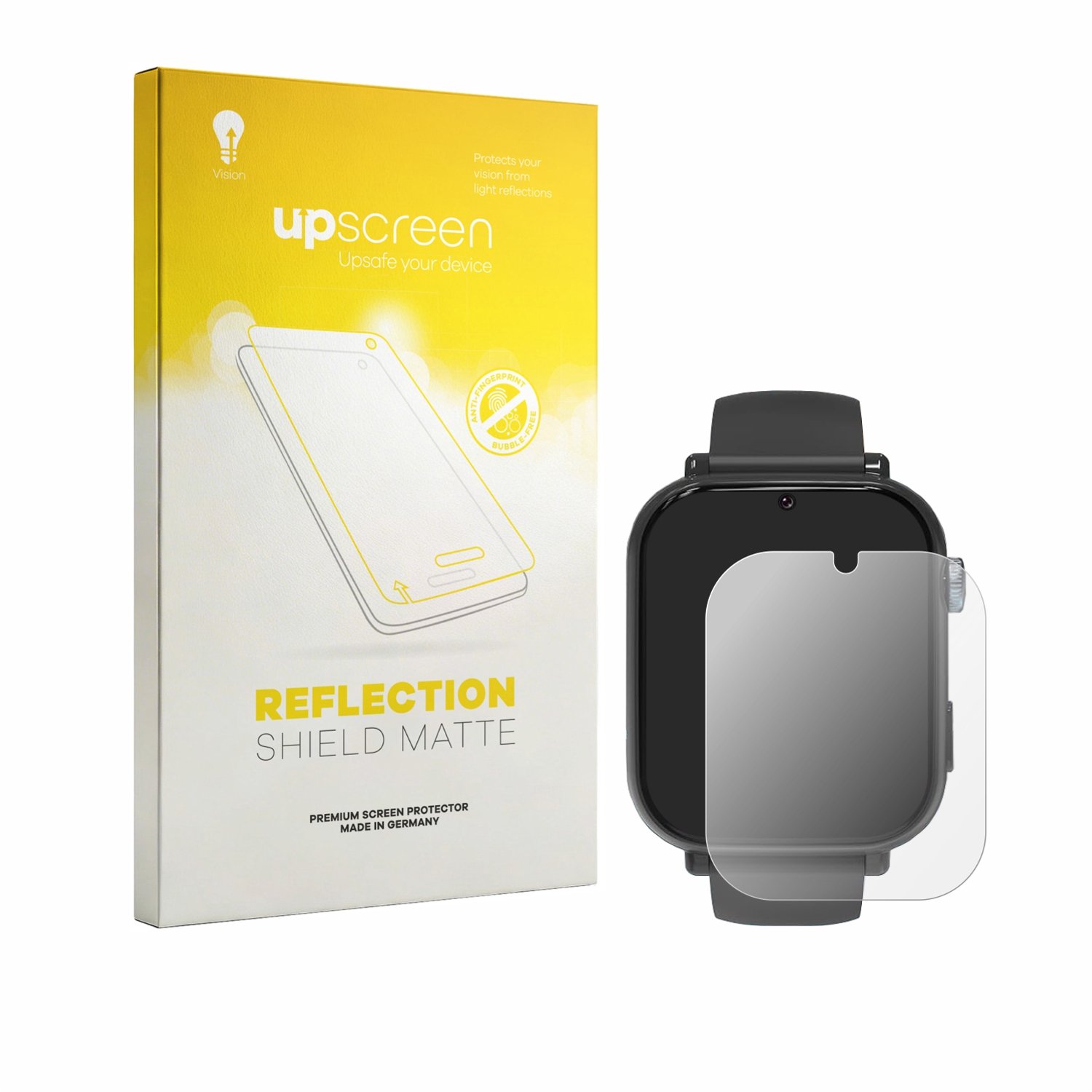 upscreen - Screenprotector voor Berilona A22 - Folie Beschermfolie anti glare matte