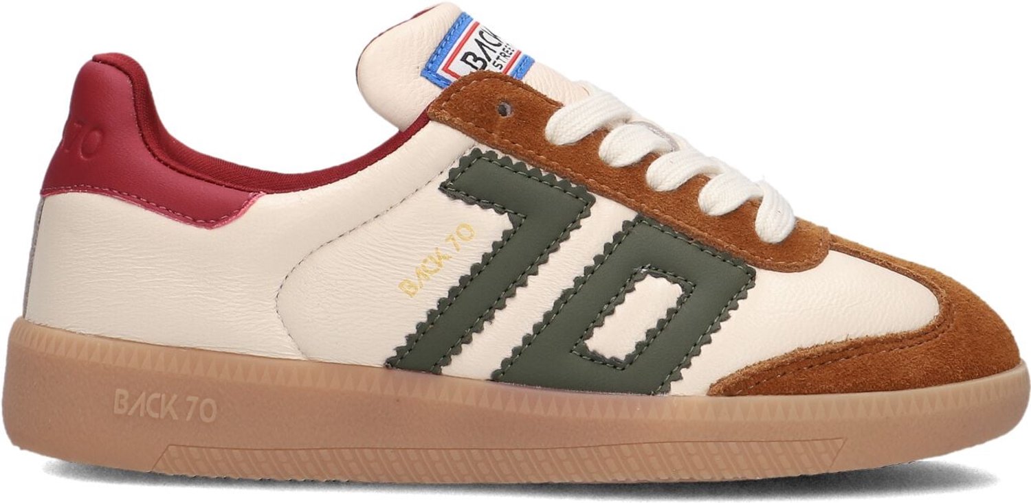 BACK70 Cloud K Sneakers Kids - Leren Sneaker - Multi - Maat 34