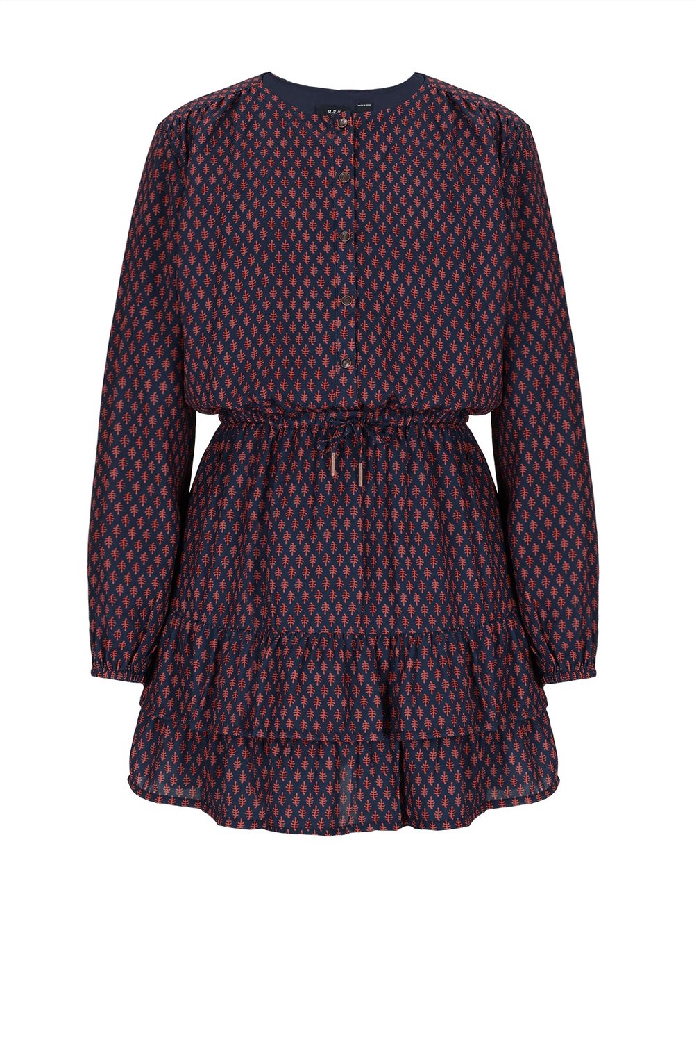 NoBell' - Mayal Dotted Dress - Navy Blazer - Maat 134-140